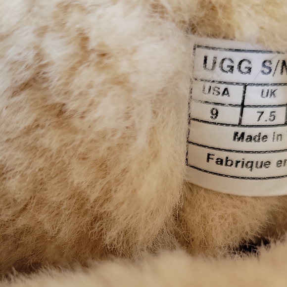 UGG Brown Boots Suede Size 9 Comfy With Bows In Back - Picture 7 of 10